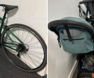 Storage of personal items in common parts