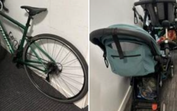 Storage of personal items in common parts
